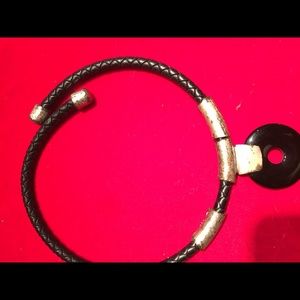 LADIES FASHION CHOKER WITH LEATHER STRAPS BEAUTIFUL PIECE